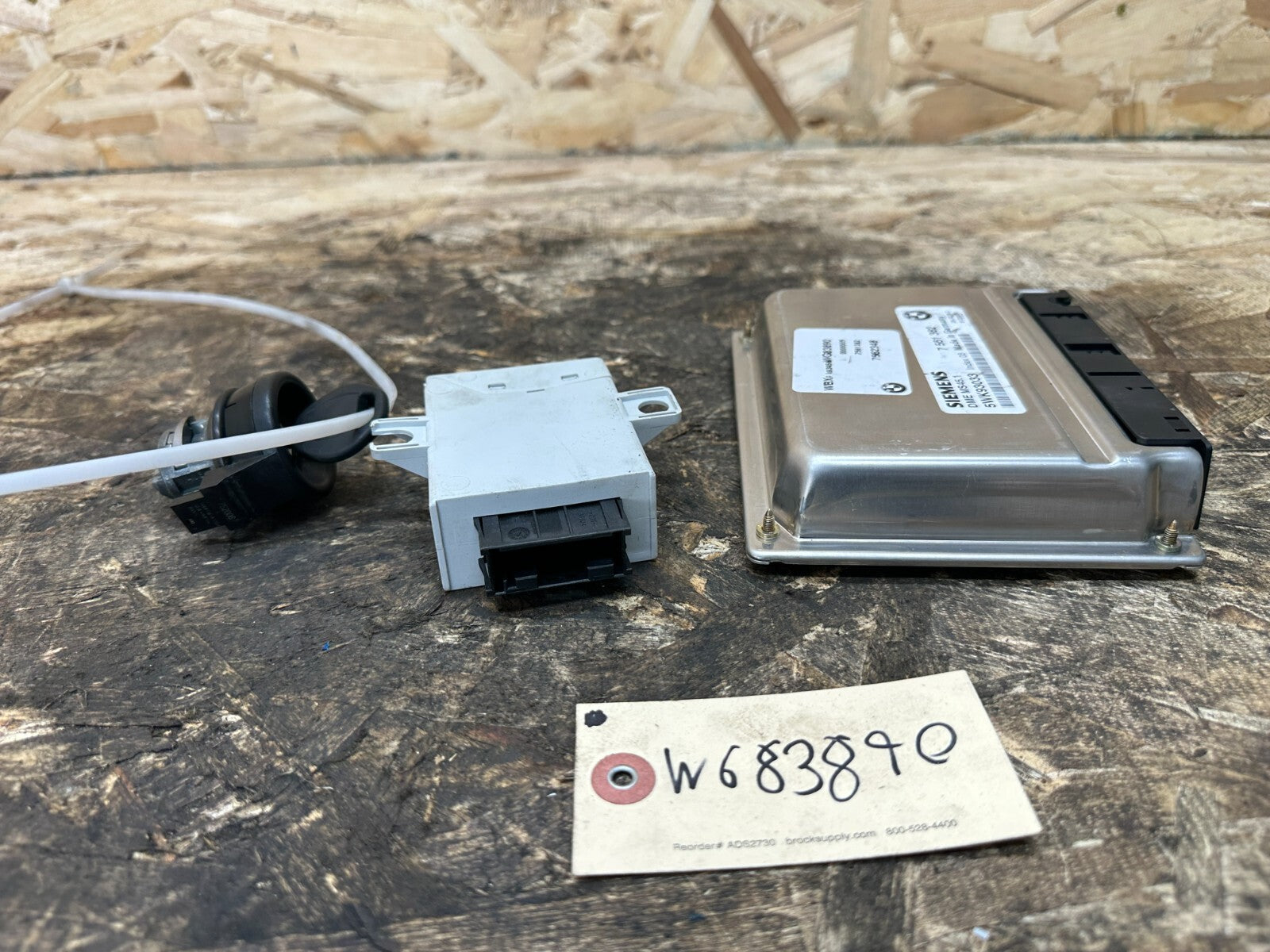 BMW 2003-2006 E83 ECU+CAS(IMMOBILIZER)+KEY VIN MATCHED SET OEM 6988104+7561382