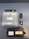 2008-2009-2010 BMW 335i / 535I TURBO ECU CAS KEY MSD80 SET 7583332