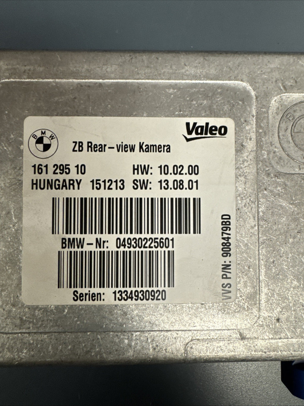 10-18 OEM BMW F22 F30 F32 F10 F12 F01 Parking Assist Camera Module 16129510