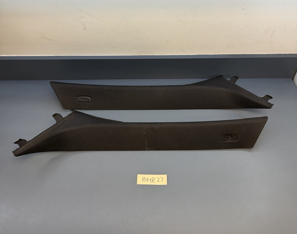 BMW 5 SERIES F10 F11 A PILLAR COVER TRIM SET LEFT RIGHT 9116348 9116347 BLACK