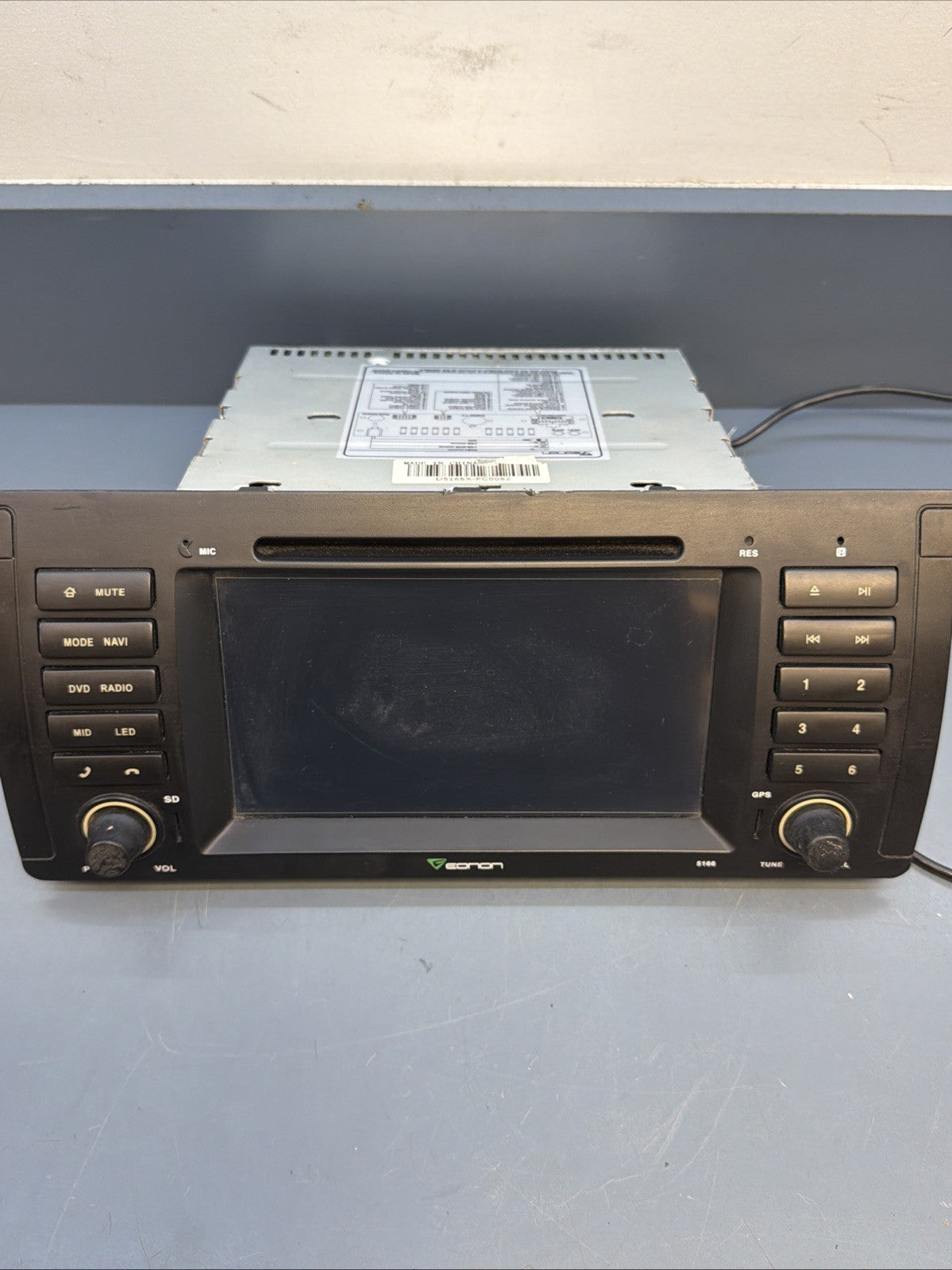 00-06 BMW E53 X5 DASH NAVIGATION INFORMATION SCREEN DISPLAY 6980246