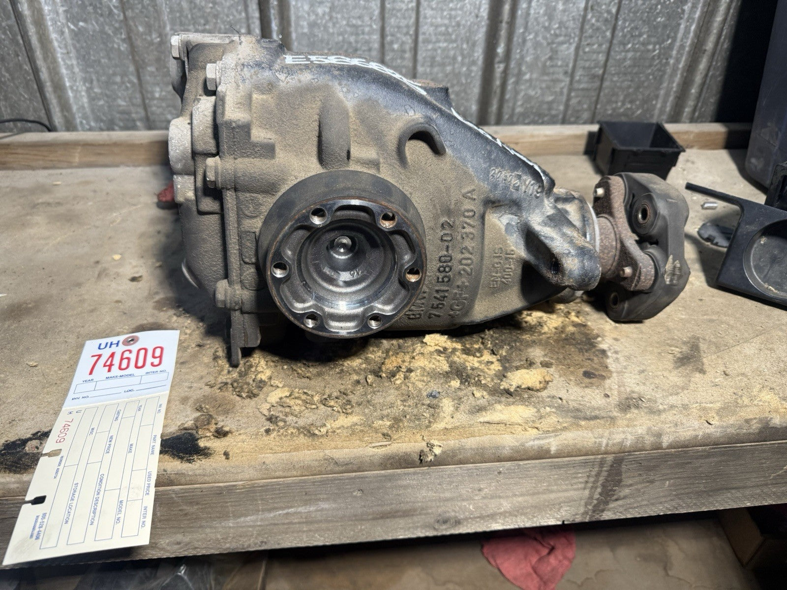 BMW E90 328 3 SERIES REAR DIFFERENTIAL FINAL 3.91 DRIVE 7566189 7518405 7541580