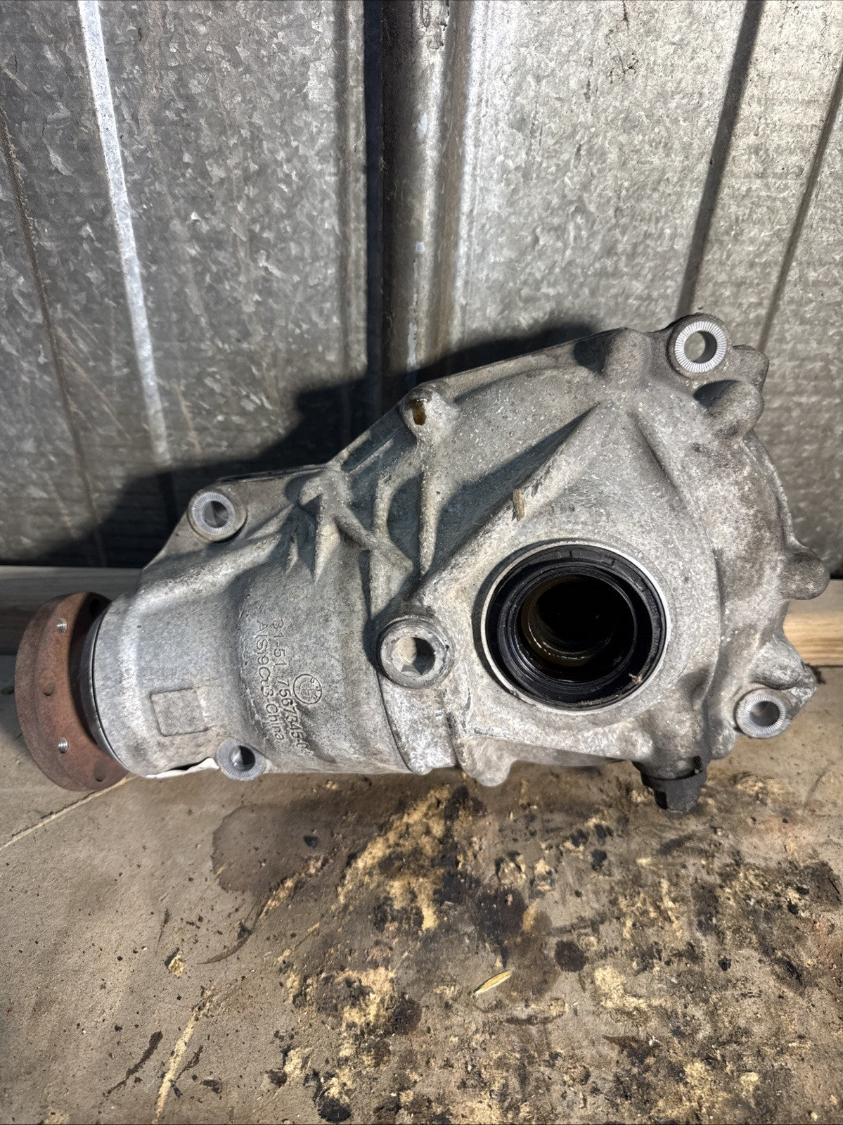 Front Differential Carrier Final Drive  3.08 AWD Diff OEM BMW F10 535Xi 7591997