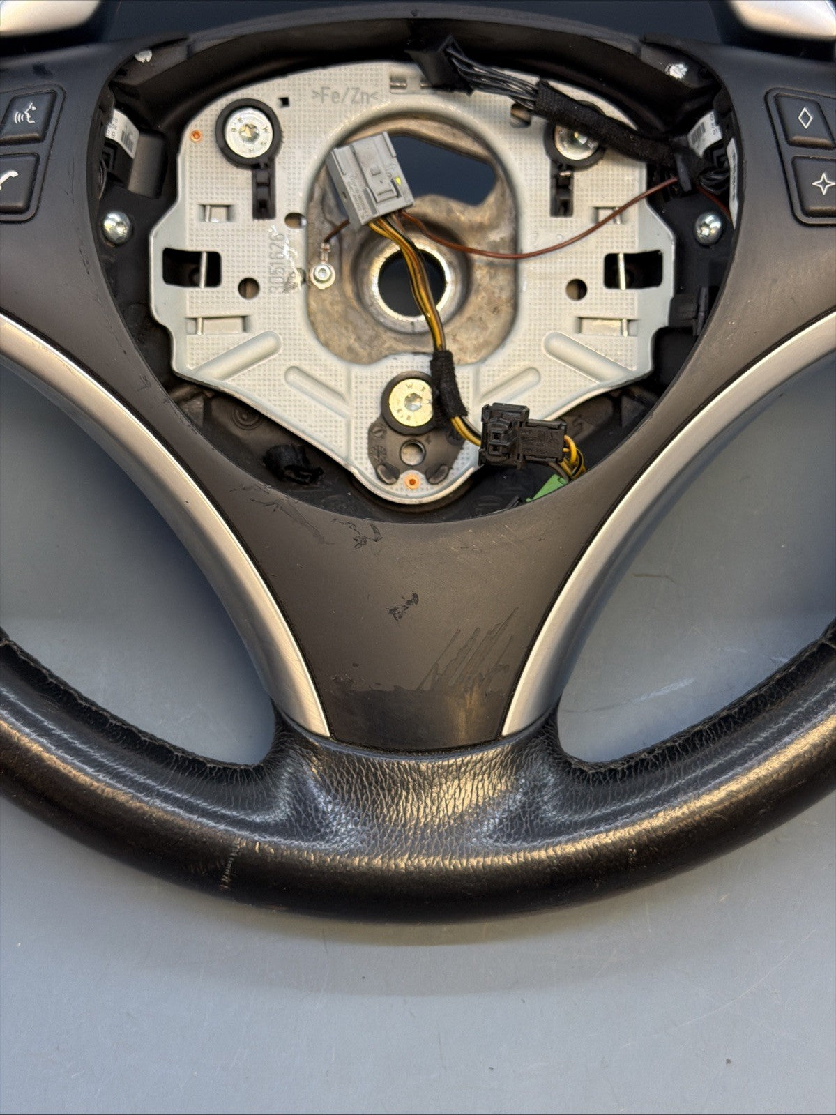 BMW E88 E90 E92 E93 M3 SPORTS STEERING WHEEL WITH PADDLE SHIFTER LEATHER 6774968