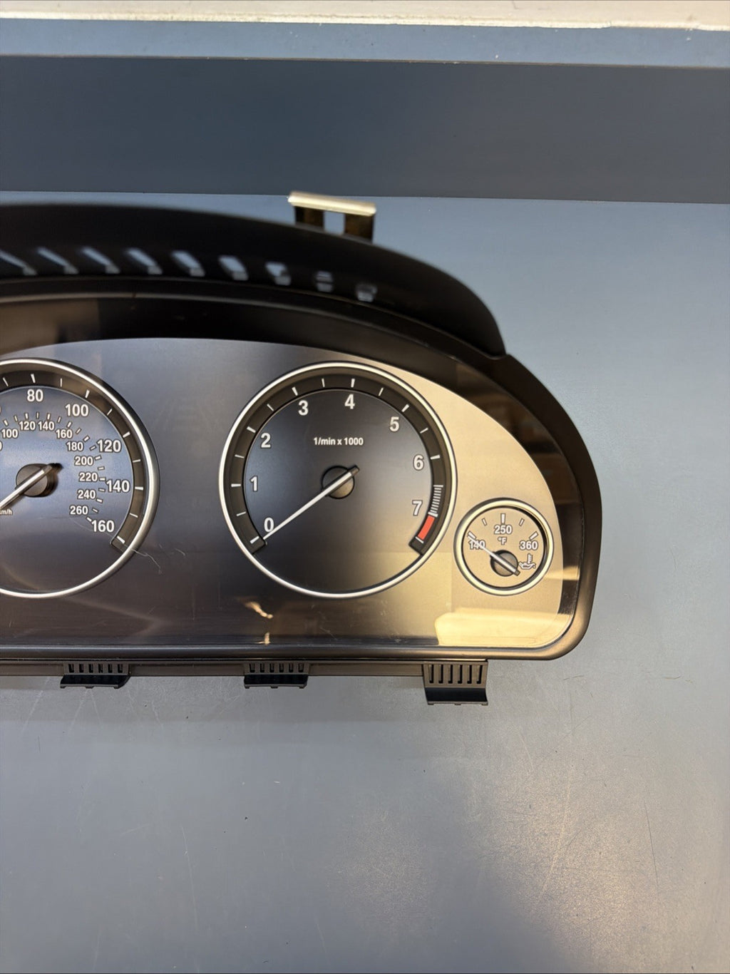 BMW 10-13 F10 5 SERIES SPEEDOMETER INSTRUMET GAUGE CLUSTER MPH 176K MILE 9249343