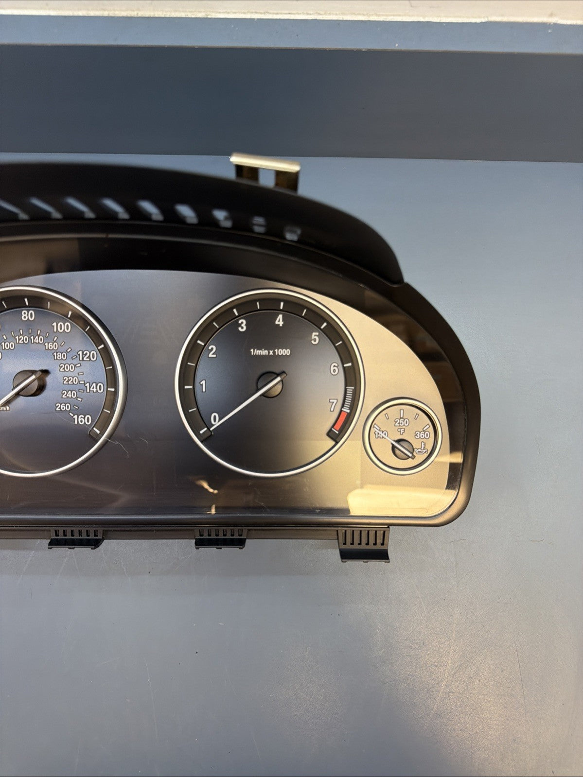 BMW 10-13 F10 5 SERIES SPEEDOMETER INSTRUMET GAUGE CLUSTER MPH 176K MILE 9249343