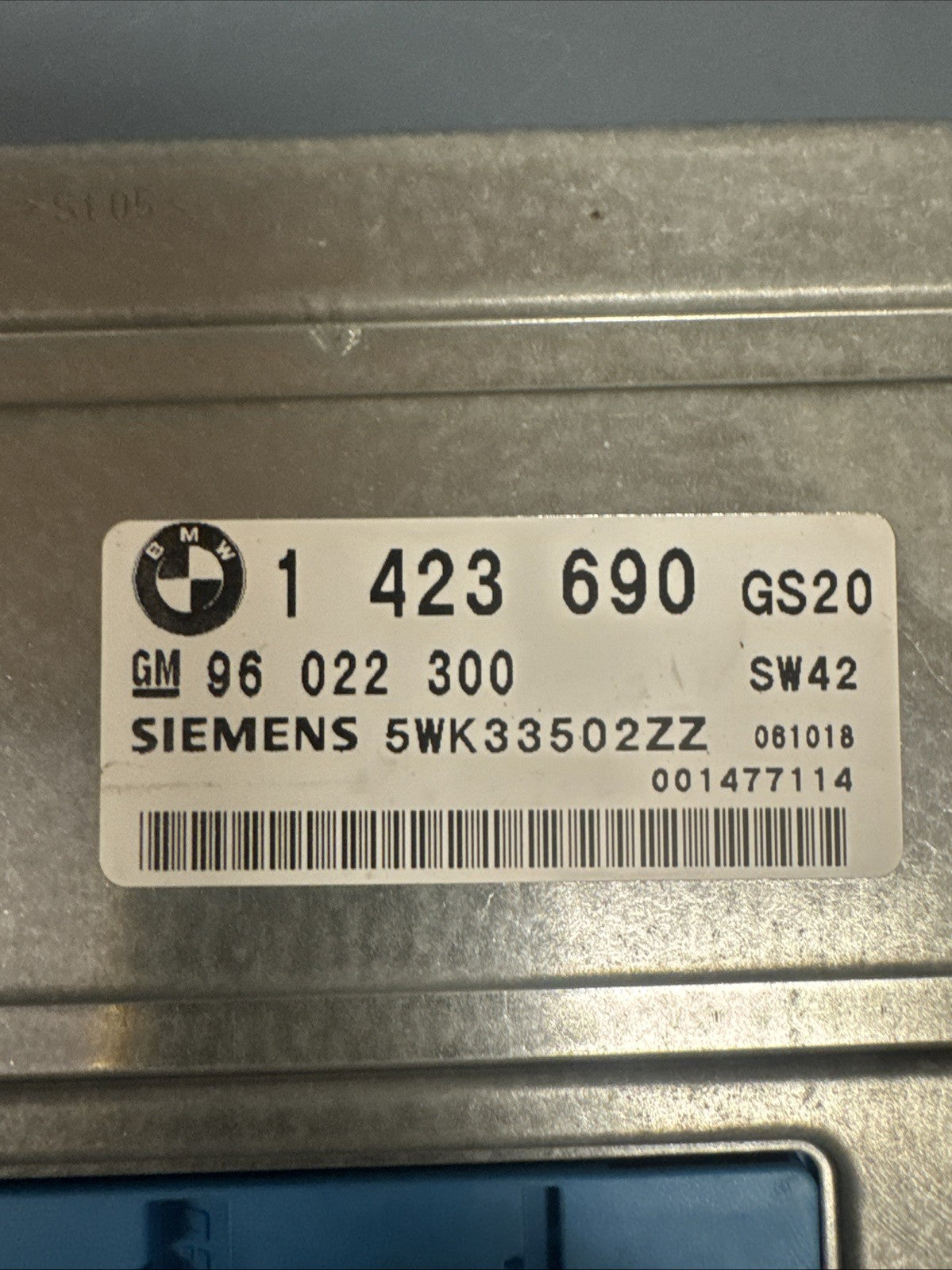 1999 BMW E46 TRANSMISSION CONTROL MODULE COMPUTER OEM TCM TCU 1423690