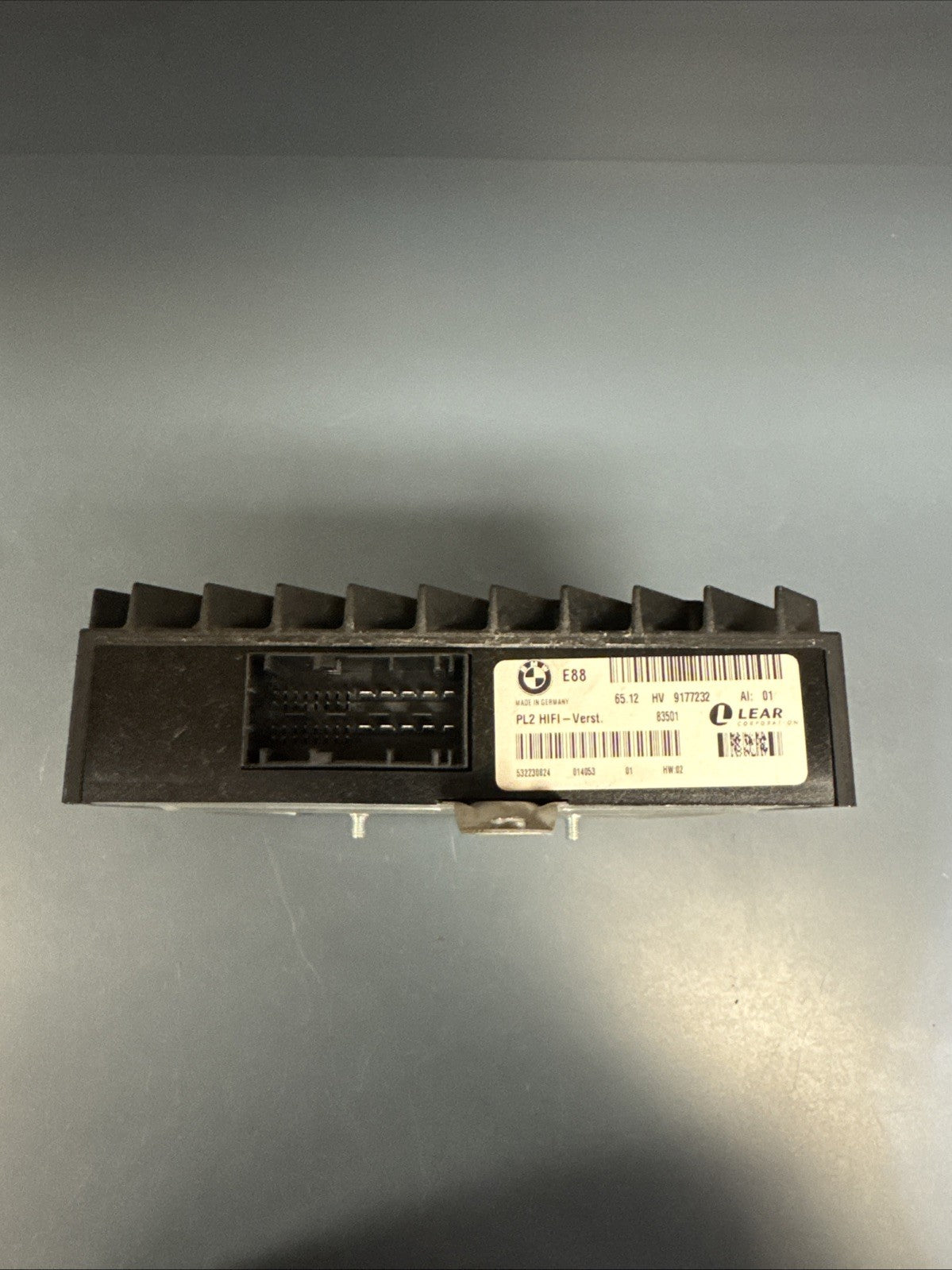 08-13 BMW E88 128i 135i Convertible Radio Audio Amplifier Unit 9177232 OEM