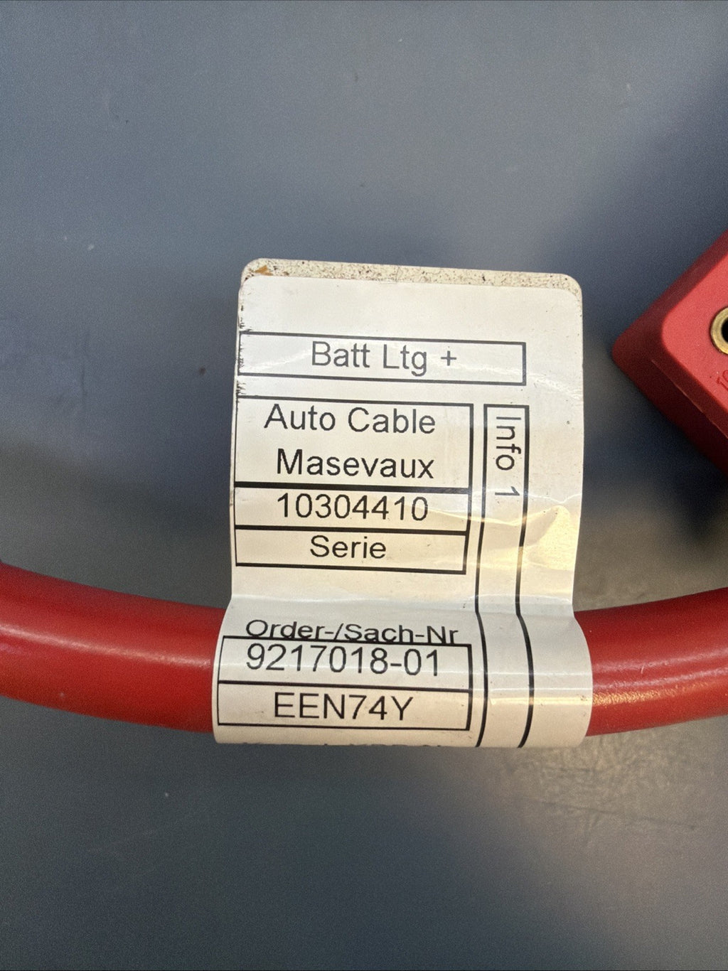 OEM BMW E84 E82 E88 E90 E92 335 M3 Battery Plus Pole Terminal Positive 9217018