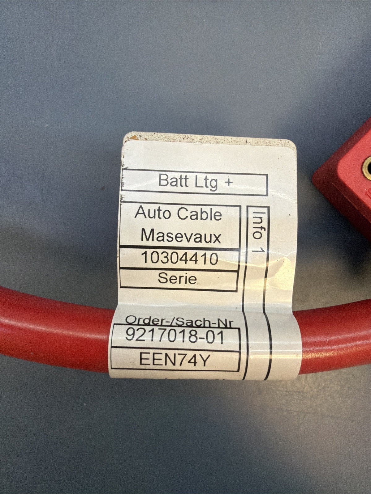 OEM BMW E84 E82 E88 E90 E92 335 M3 Battery Plus Pole Terminal Positive 9217018