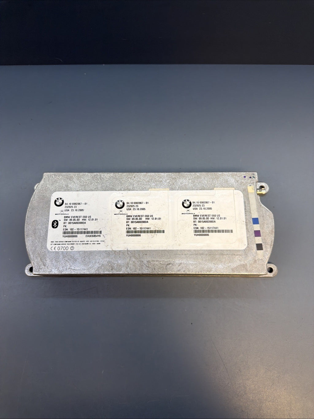 06-10 BMW E60 E90 325i 330Xi Telamatics Bluetooth Module Unit 6982067