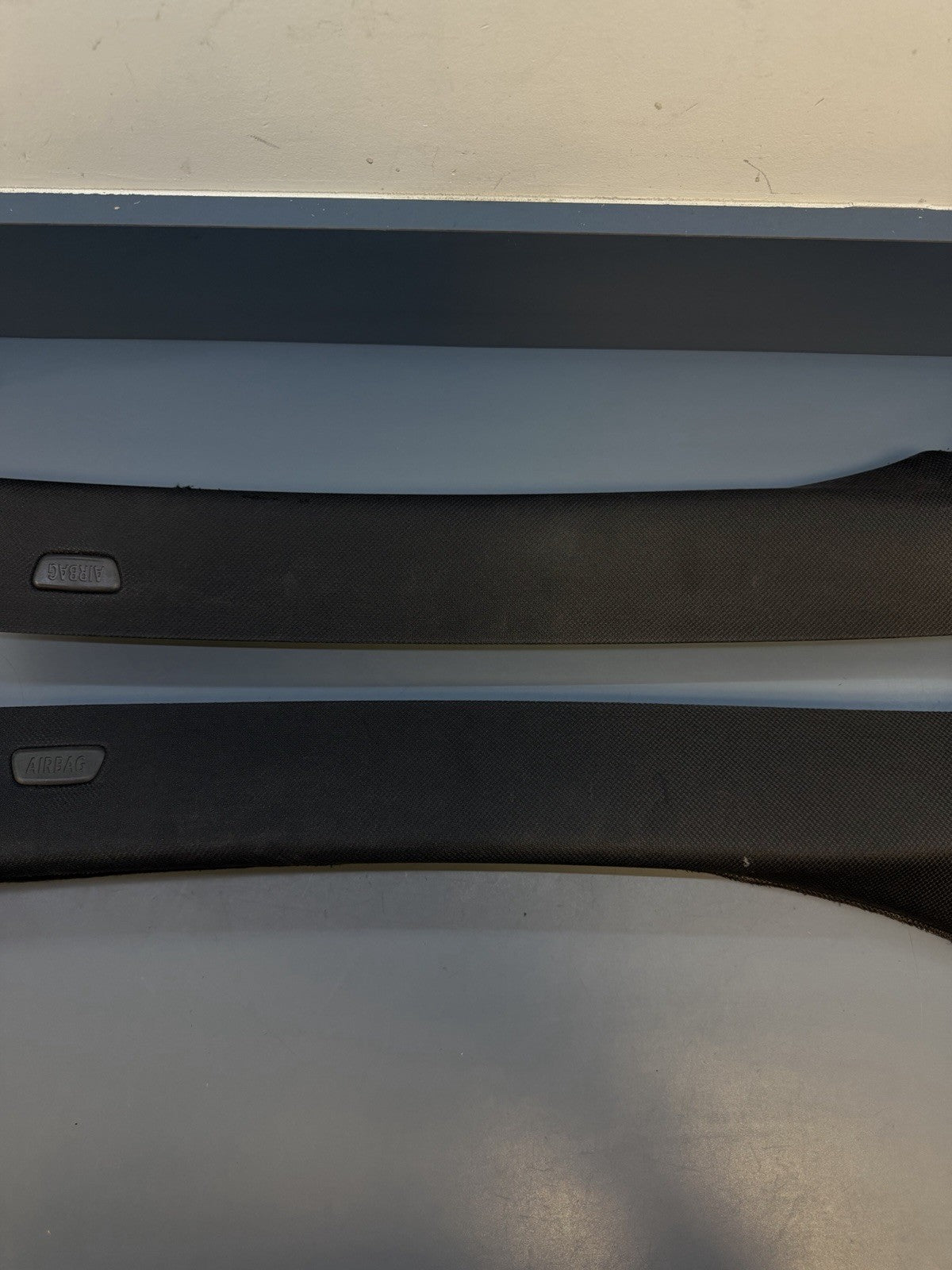 BMW 5 SERIES F10 F11 A PILLAR COVER TRIM SET LEFT RIGHT 9116348 9116347 BLACK