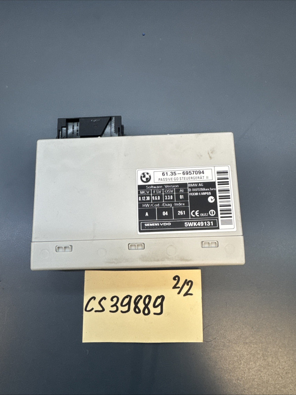 BMW E60 E63 E70 E71 5 6 X5 X6 PASSIVE ACCESS GO CONTROL KEYLESS ENTRY 6957094
