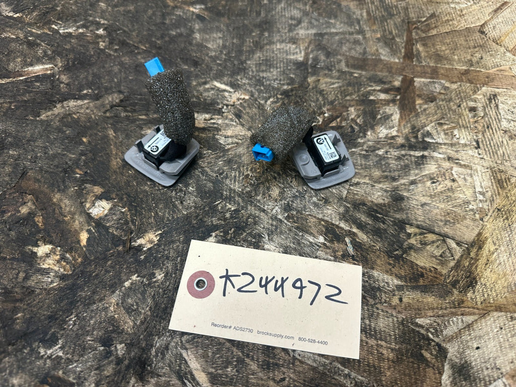 BMW 2012-2020 F30 F32 F25 HANDS FREE MICROPHONE SET 2PC OEM 5681165+5681174
