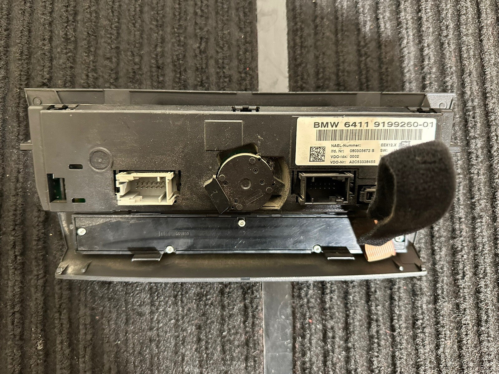 07-11 BMW E82 E88 E90 E92 HVAC HEATER A/C CLIMATE CONTROL SWITCH OEM 91992600