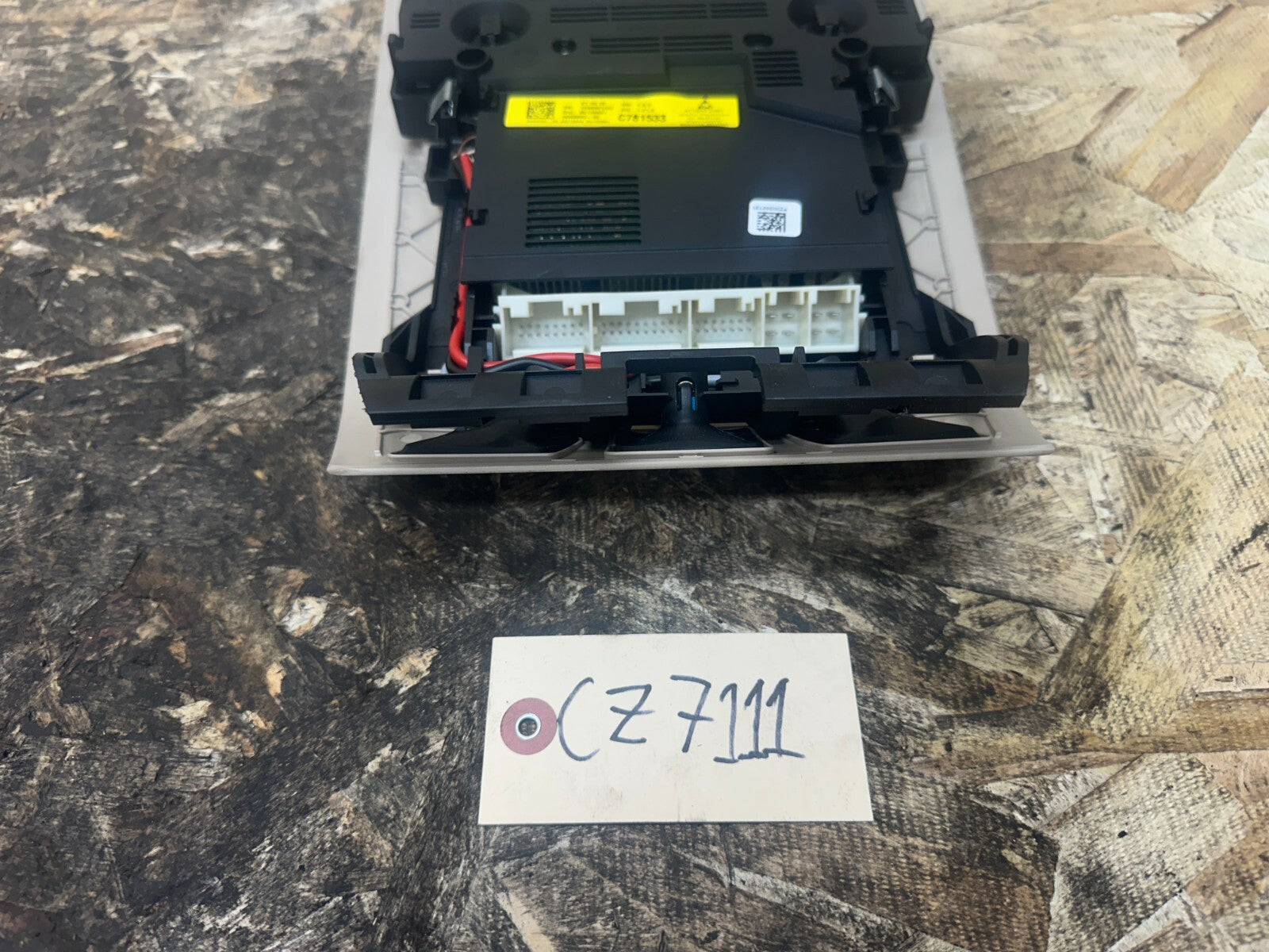 BMW 2010-2017 F10 5 SERIES FRONT OVERHEAD DOME LIGHT SWITCH BEIGE OEM 28140555