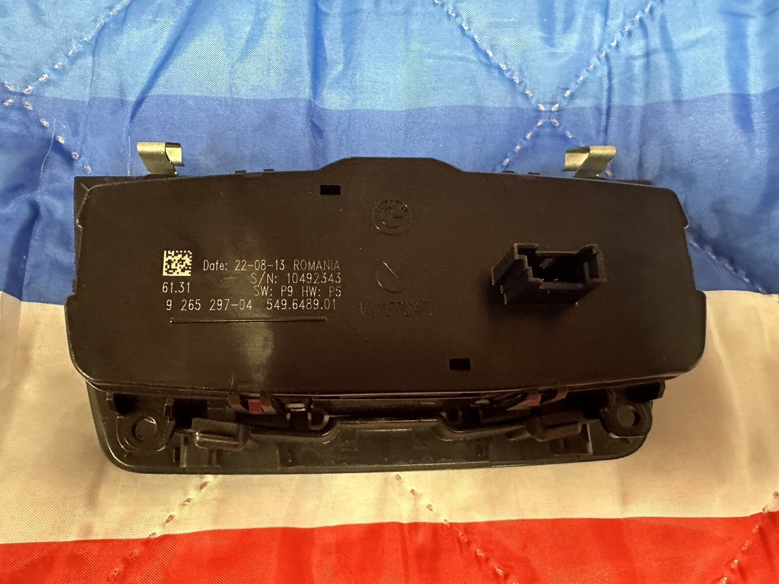 12-16 BMW F30 320 328I 335I HEADLIGHT LAMP SWITCH CONTROL MODULE OEM 9265297