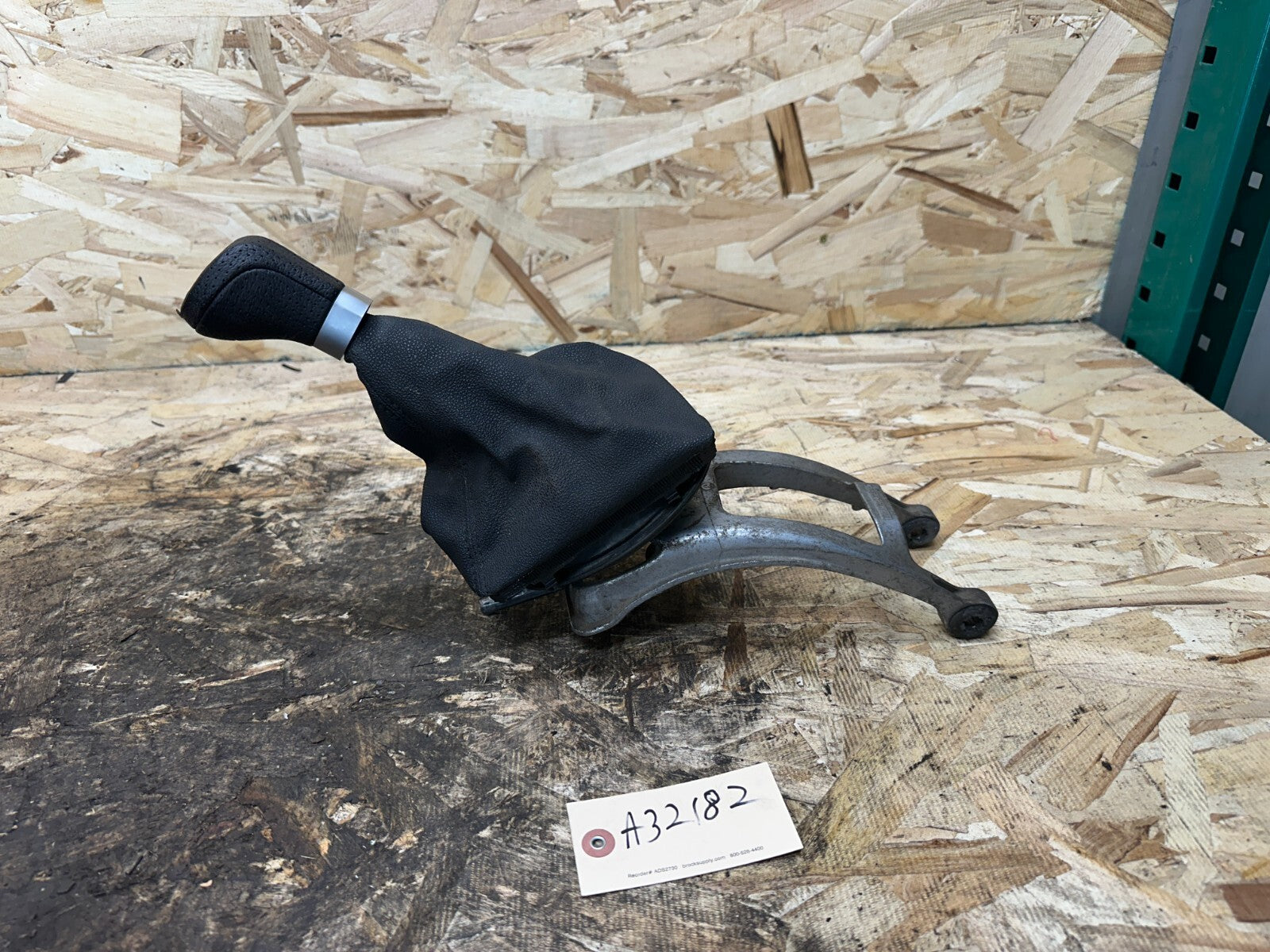 BMW 03-10 E83 X3 MANUAL TRANS GEAR SHIFT LEVER+BOOT+KNOB OEM 3412434/3403580