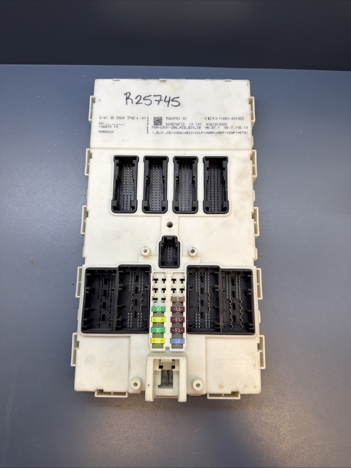 BMW F30 F31 F34 320i 328i ECU DME FEM CAS Set w/ Key N20 8617375 SET