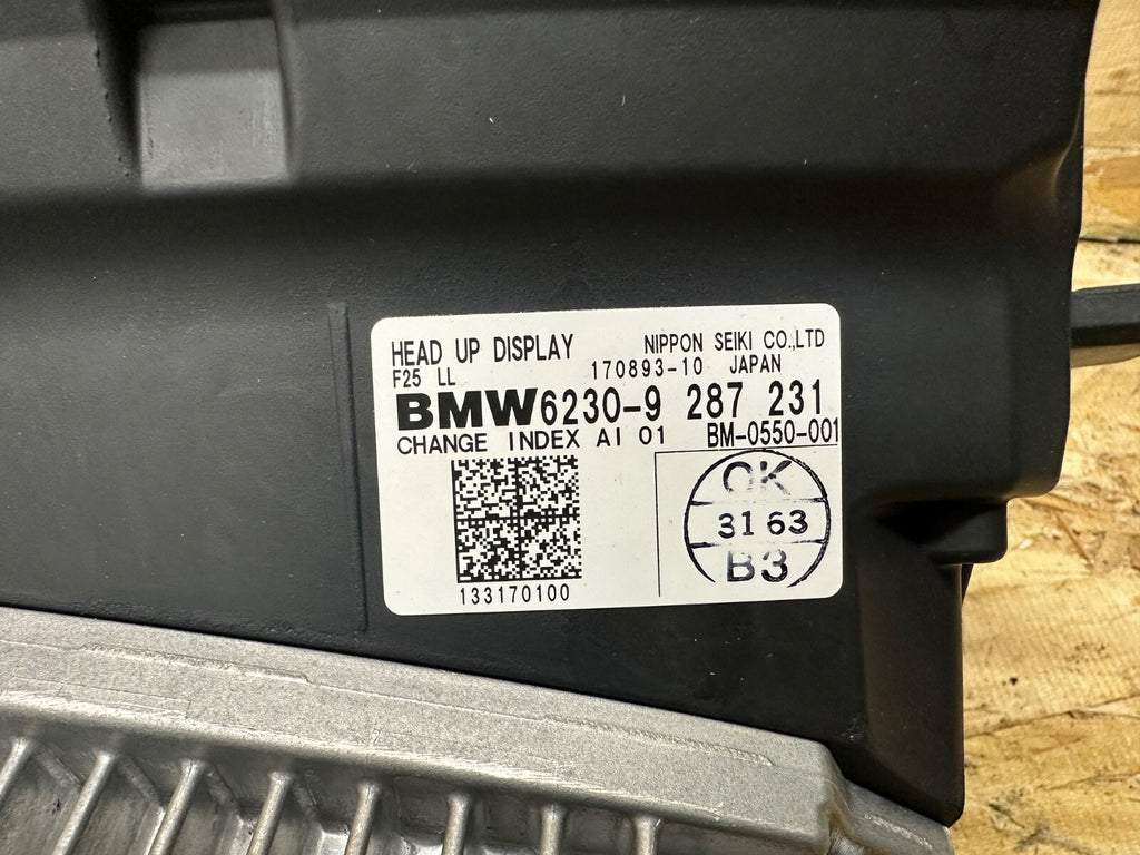BMW 2011-2019 X3 HEADS UP DISPLAY HUD PROJECTOR UNIT OEM 9287231