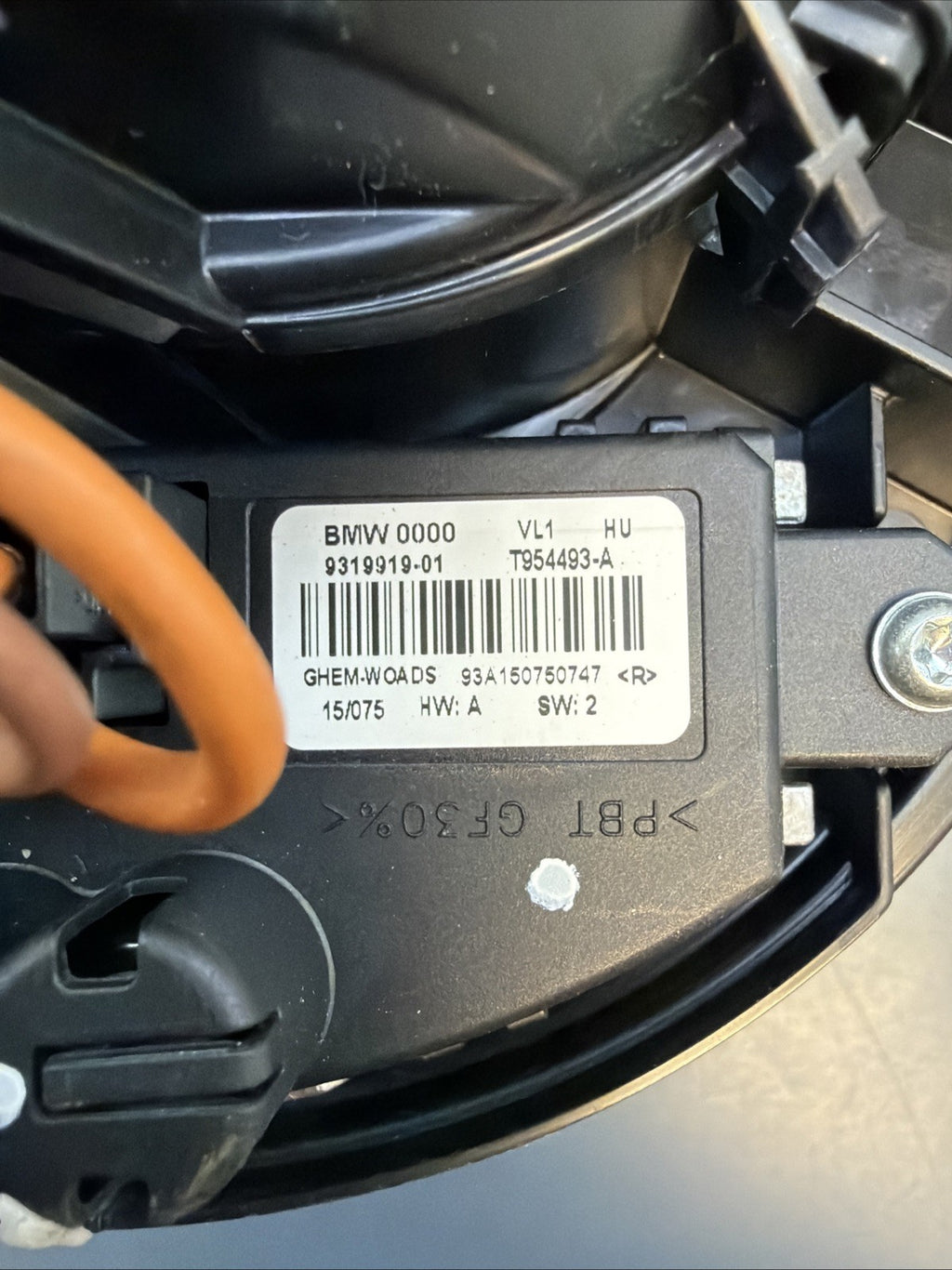 14-20 BMW F22 F30 F32 F80 F82 228 335 430 M3 M4 AC Heater Blower Motor 9319919