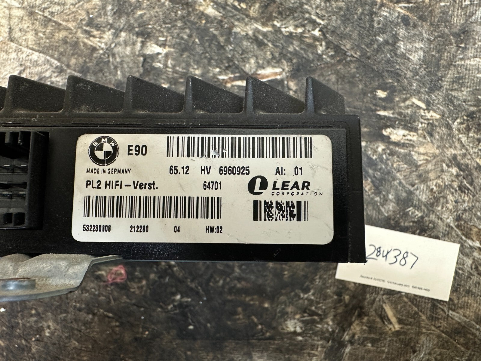BMW 2006-2012 E90 E9X RADIO AUDIO AMPLIFIER OEM 6960925