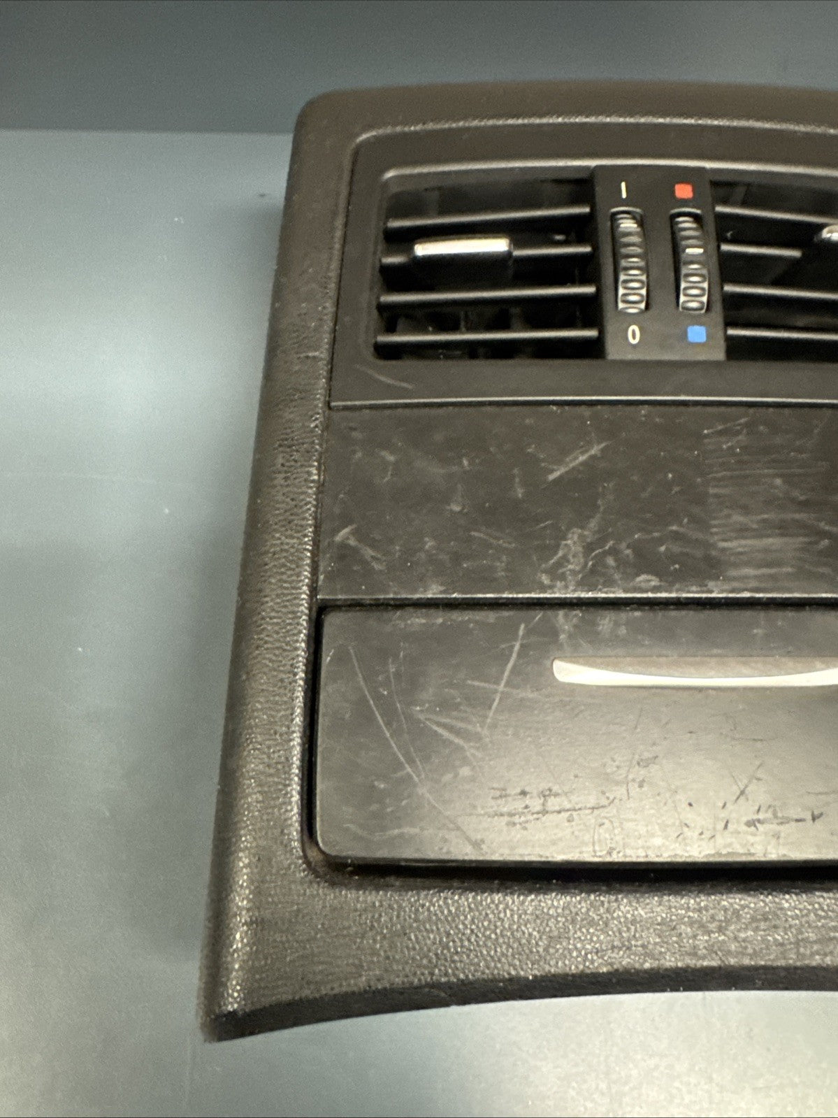 BMW 3 Series E90 E91 Covering Rear Trim Centre Console Black 51167118049