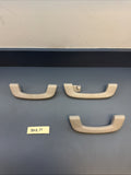 BMW F30 F10 X3 F25 F10 550 Interior Roof Top Grab Handle Set-3 OEM GREY