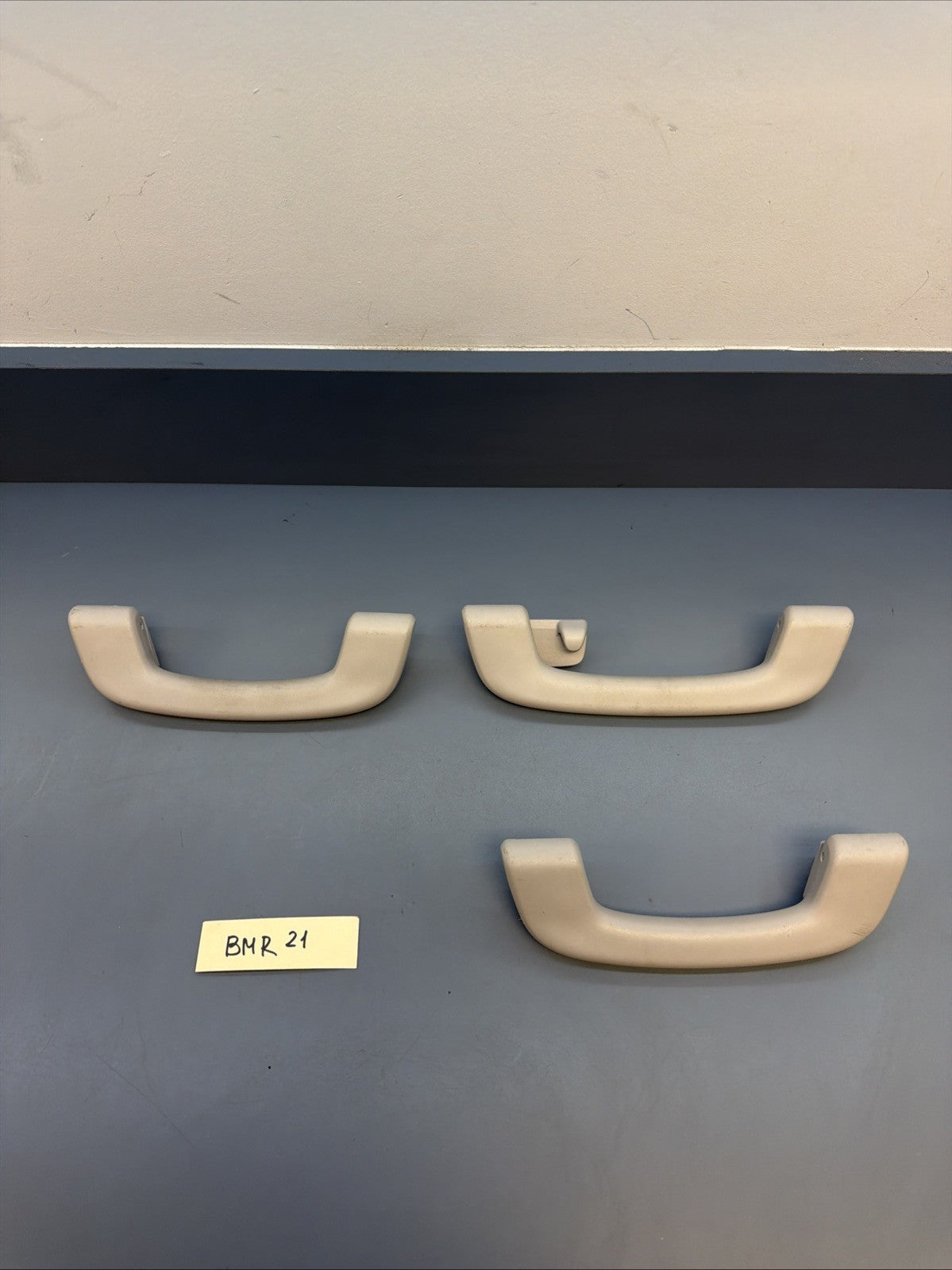 BMW F30 F10 X3 F25 F10 550 Interior Roof Top Grab Handle Set-3 OEM GREY