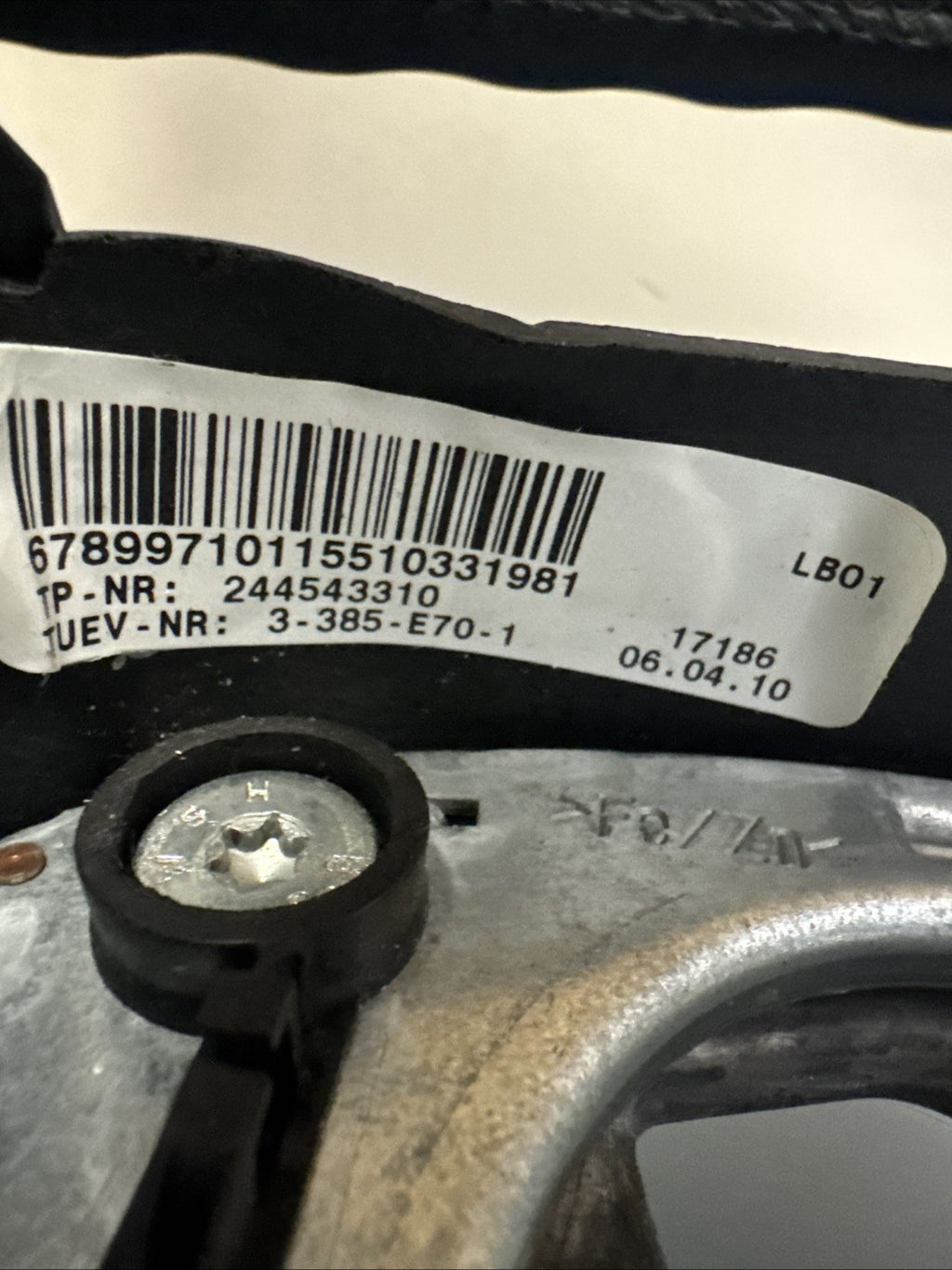 07-13 BMW X5 Steering Wheel Audio & Cruise Control 244543310 OEM