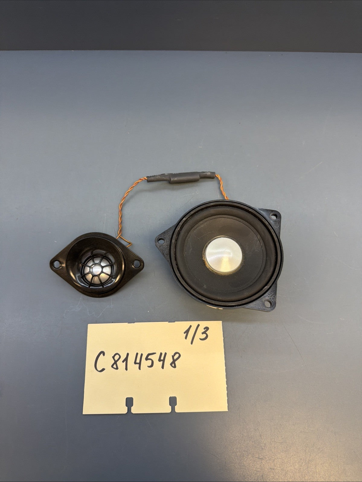 11-16 BMW F10 535 FRONT CENTRAL TOP HIFI HARMAN KARDON SPEAKER 9169690 9184795