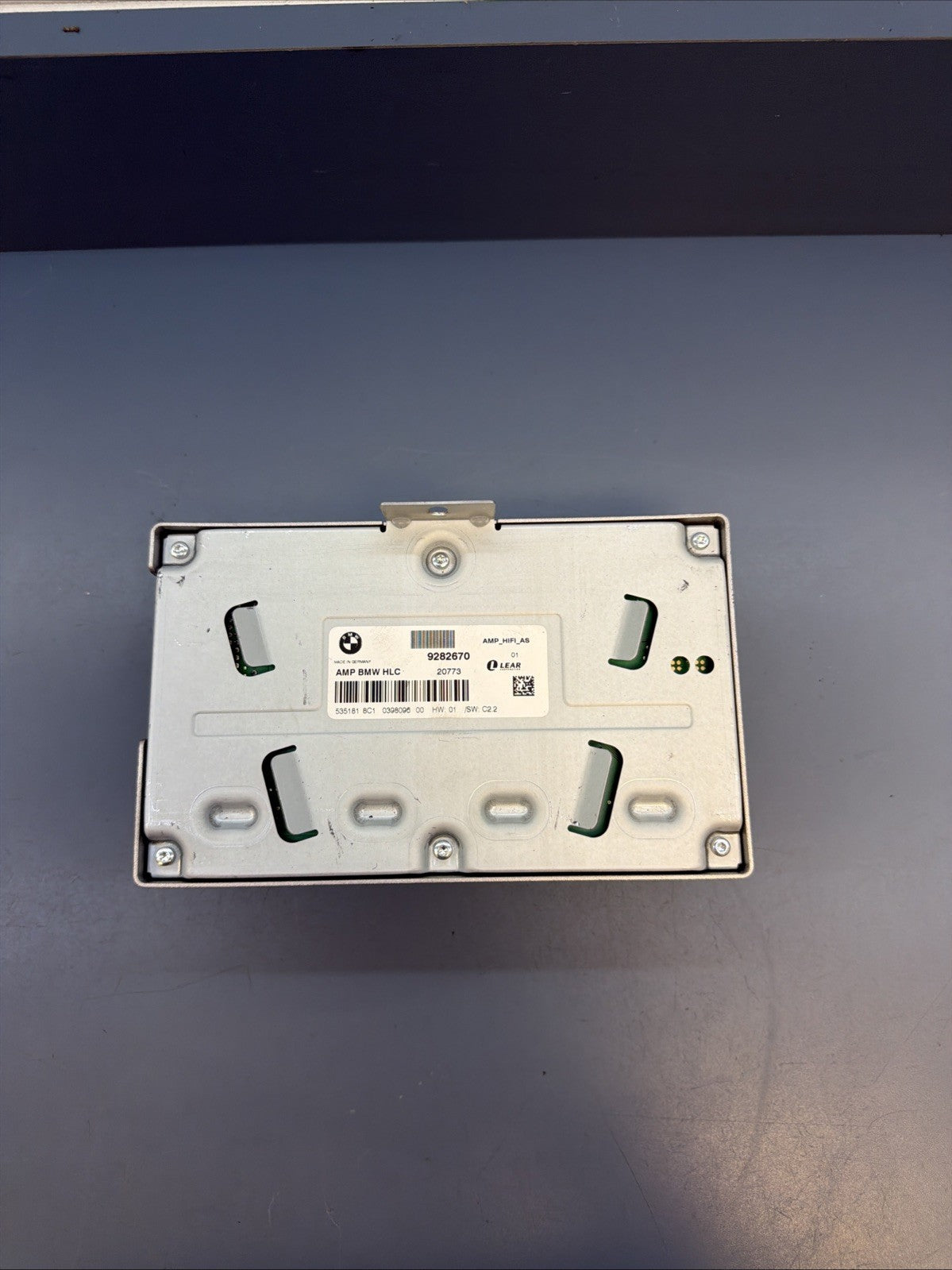 12-19 BMW F30 3 SERIES HiFi AMPLIFIER AUDIO SOUND SYSTEM MODULE UNIT OEM 9282670