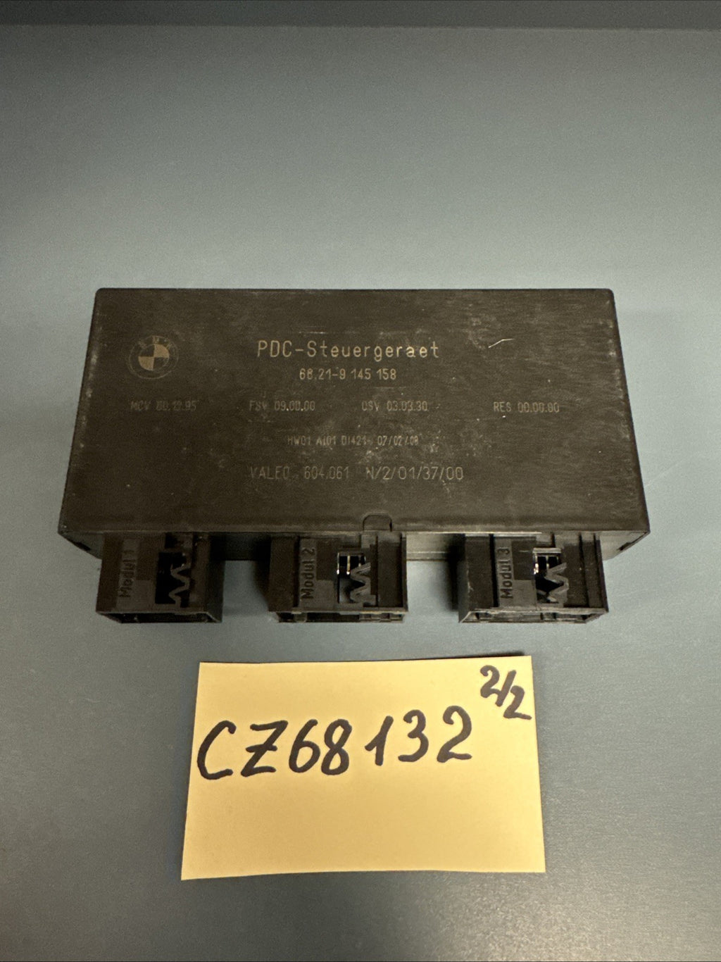 BMW 5 6 7 X5 E60 E61 E63 E65 E70 PDC PARKING DISTANCE CONTROL MODULE 9145158
