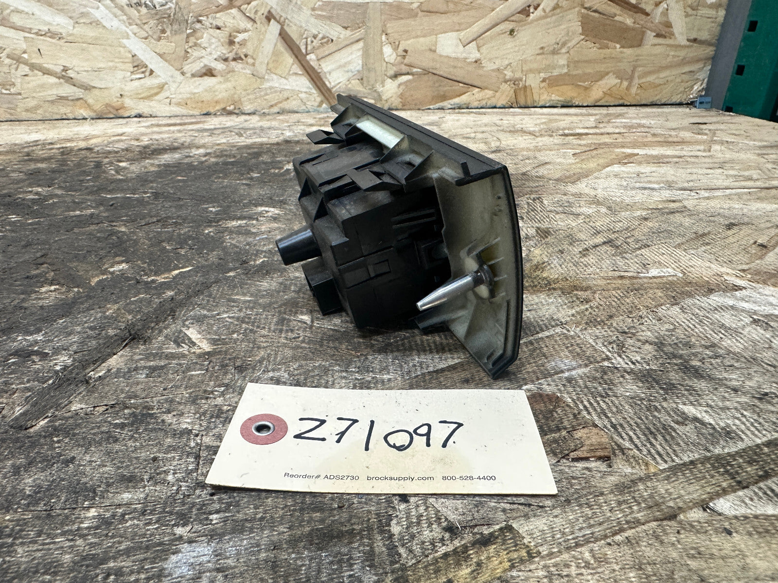 BMW 06-13 E90 3 SERIES HEADLIGHT FOG LIGHT CONTROL SWITCH BLACK OEM 6938864