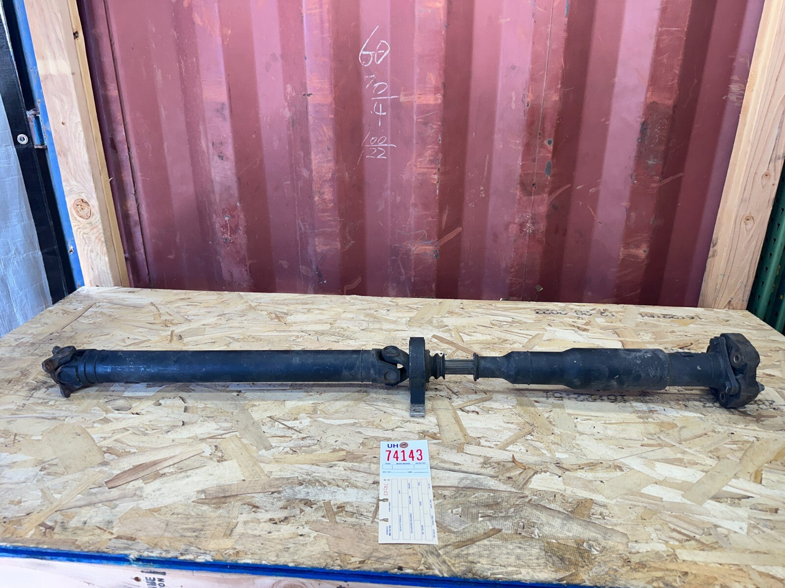 OEM BMW REAR DRIVESHAFT FITS 2004-2008 AUTOMATIC E85 Z4 E86 Z4 7546227