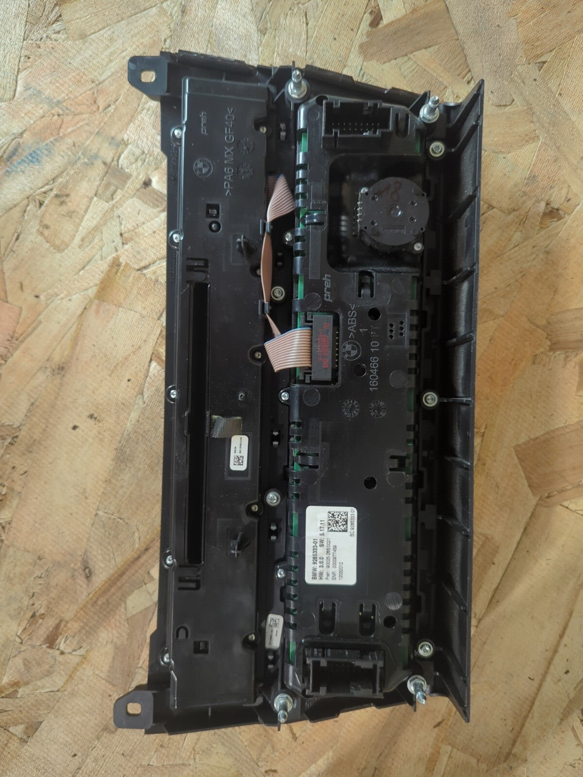 11-16 BMW F10 535i AC Heater Climate Temperature Control Unit 9285333 OEM