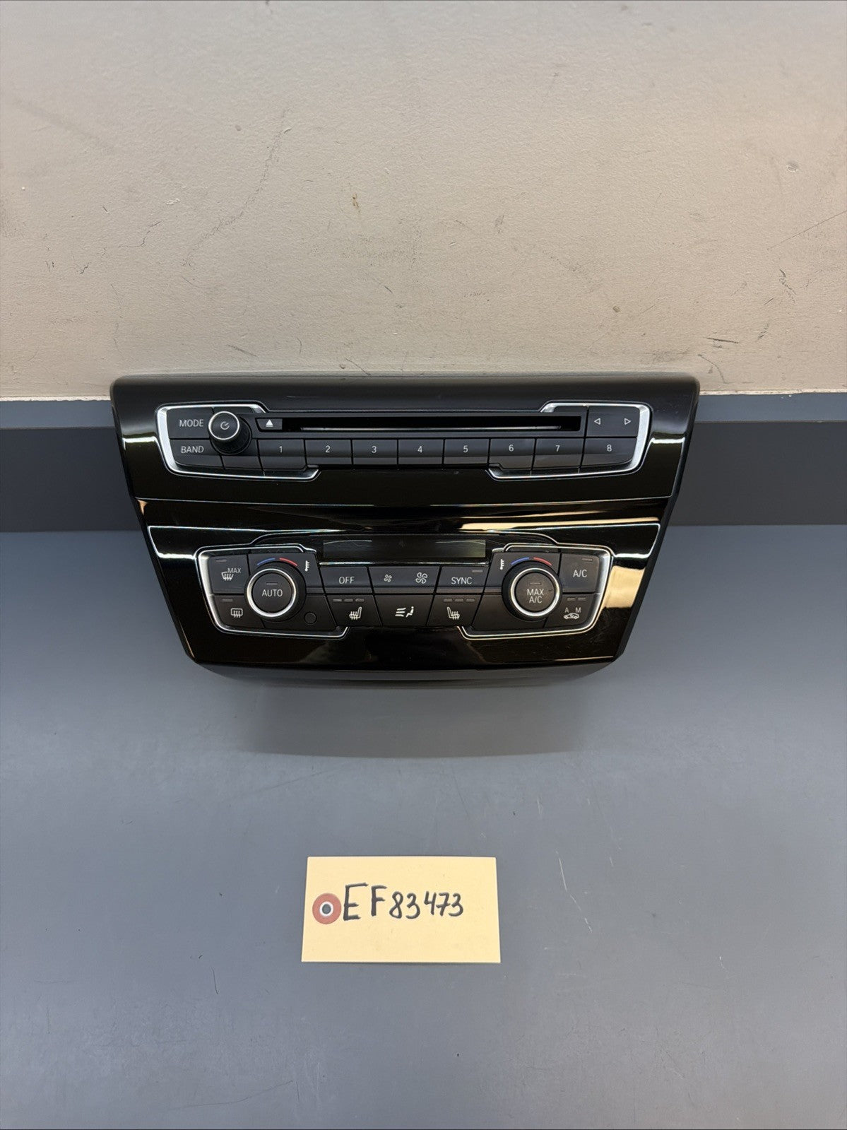 2016-2020 BMW X1 X2 (F39 F48) FRONT HEATER A/C TEMPERATURE CONTROL PANEL 9305907