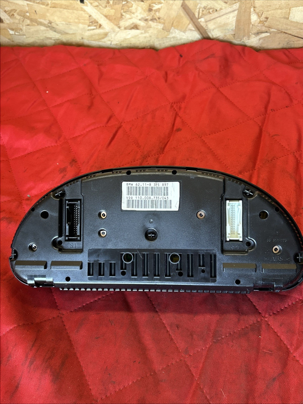 BMW OEM E39 525 528 530 FRONT CLUSTER SPEEDOMETER INSTRUMENT GAUGE 97-03 261K