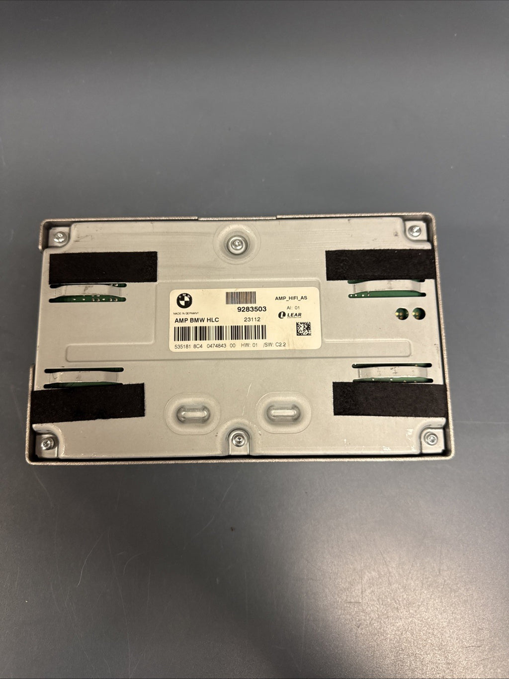 07–13 BMW E92 LCI 320i 328i 335i M3 Coupe Hi-Fi System Radio Amplifier 9283503