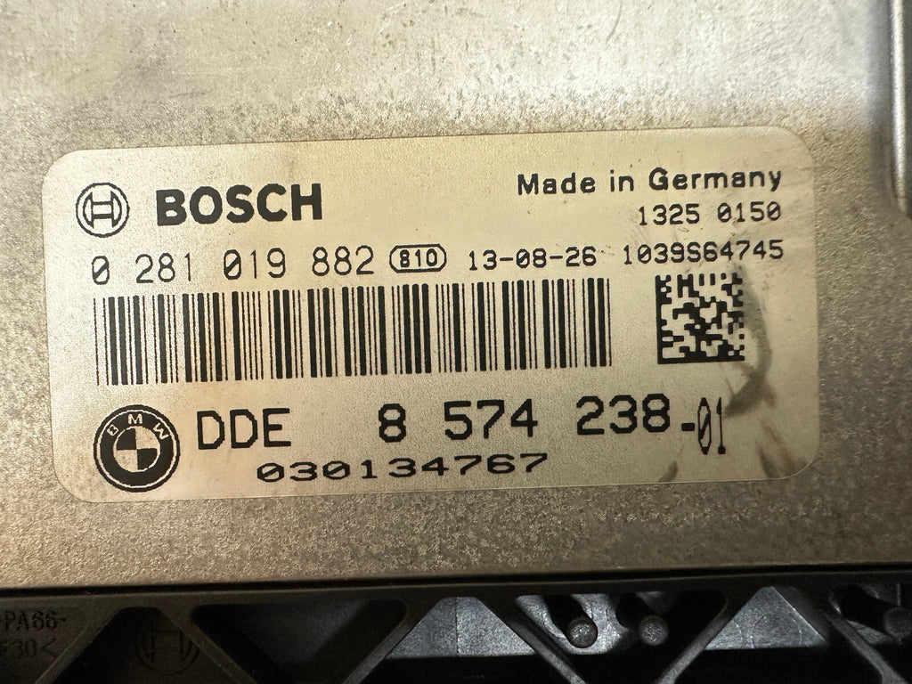 BMW 07-19 3 N57N DIESEL ENGINE ECU+CAS+KEY VIN MATCHED SET OEM 8574238 CAS4