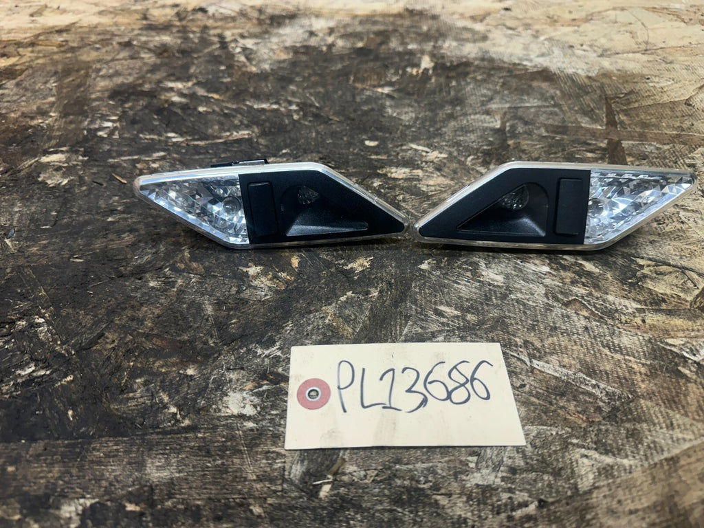 BMW 1999-2006 E46 INTERIOR READING LIGHTS SETS 2PC OEM 00787702+00787701