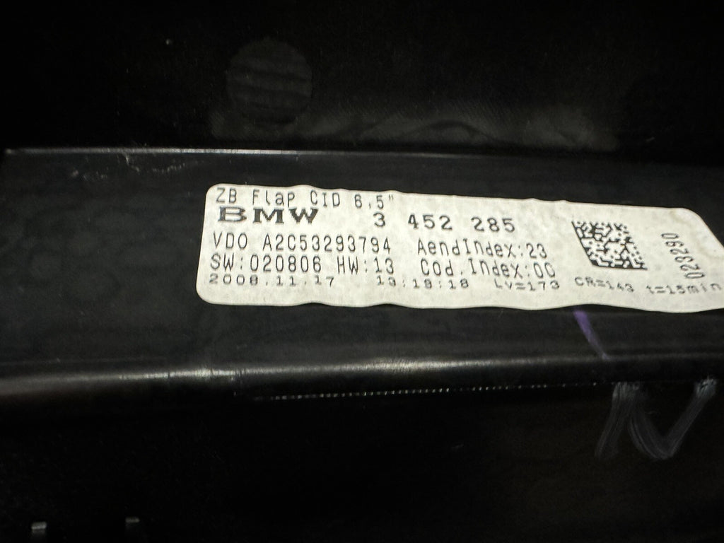 BMW E83 X3 6.5" SCREEN NAVIGATION DISPLAY SCREEN ON BOARD MONITOR 3452285