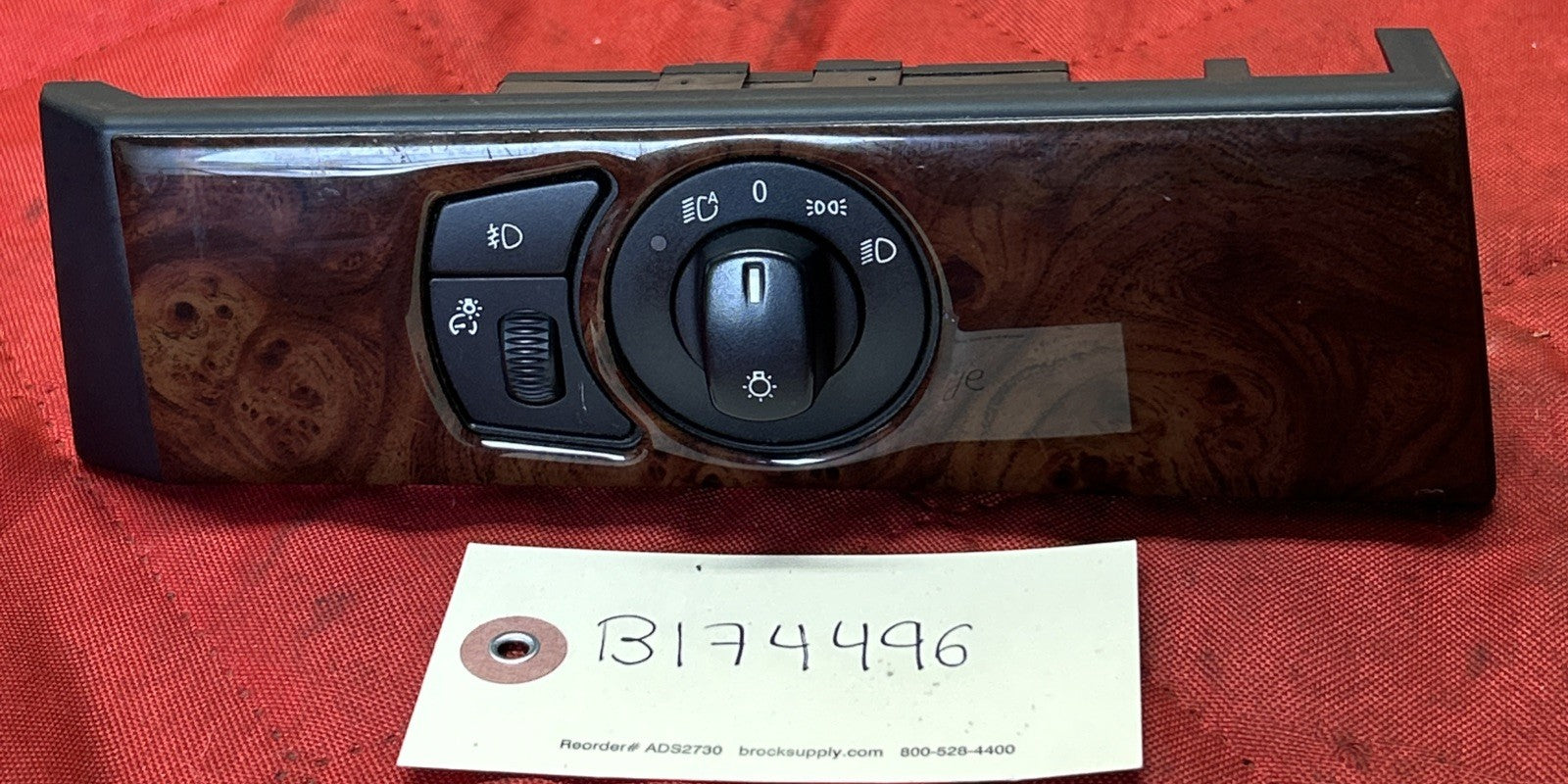 04-07 BMW E60 E61 5 SERIES HEADLIGHT FOG LAMP DIMMER SWITCH CONTROL OEM 6925261