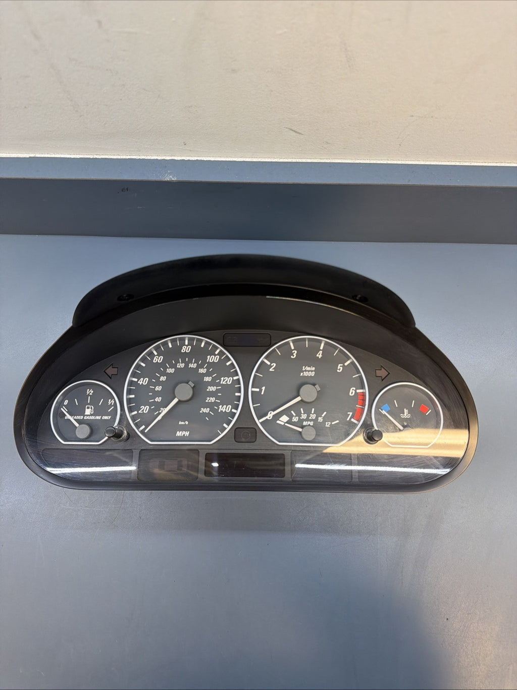 99-06 BMW E46 3 Series Coupe Manual Cluster Gauge 214K MILES 6911318