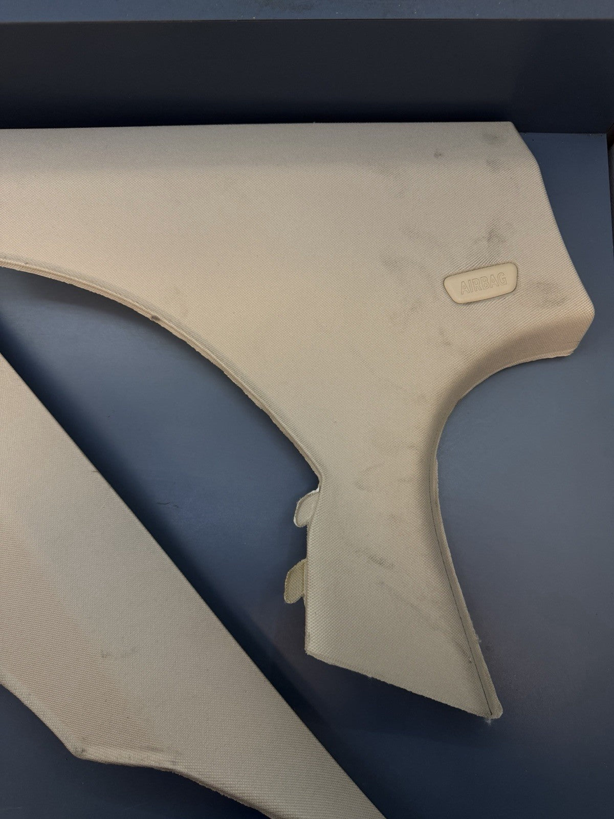 BMW F10 Sedan Trim C Pillar Upper 9116357 9116358 Trim Cover BEIGE FADED  *NOTE*