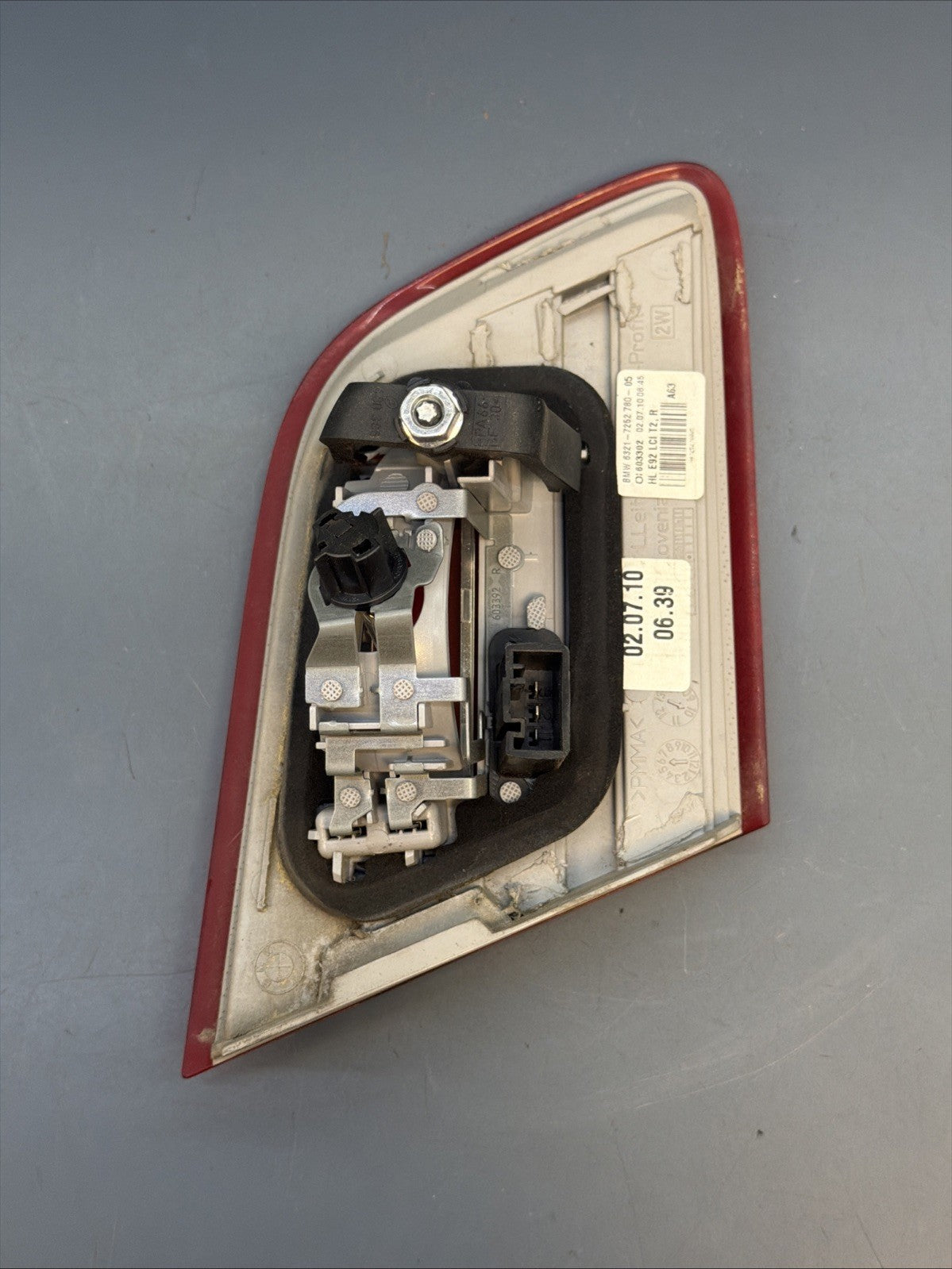 2011-2013 BMW 328i 335i M3 E92 Coupe Right Tail Light LCI 7252780 OEM *NOTE*