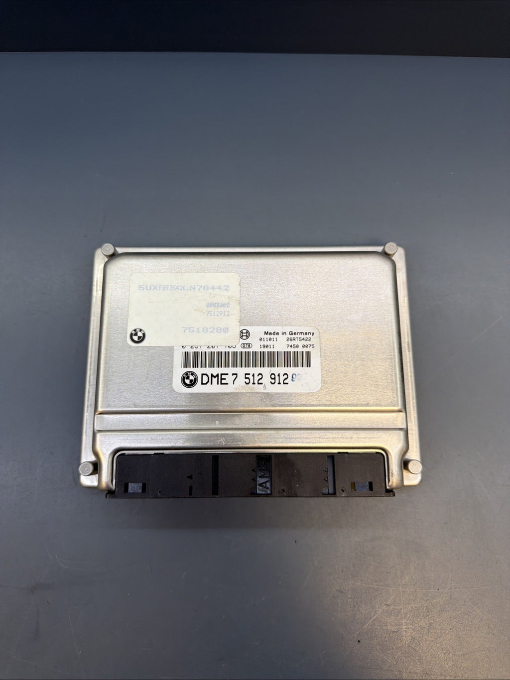 BMW 540i X5 E53 4.4L Engine Control Module COMPLETE SET 7512912