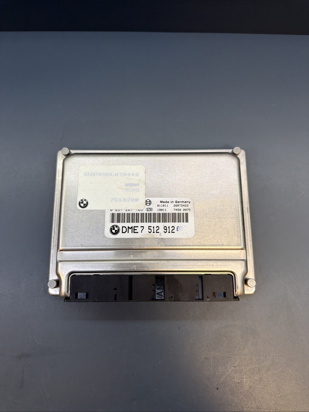 BMW 540i X5 E53 4.4L Engine Control Module COMPLETE SET 7512912