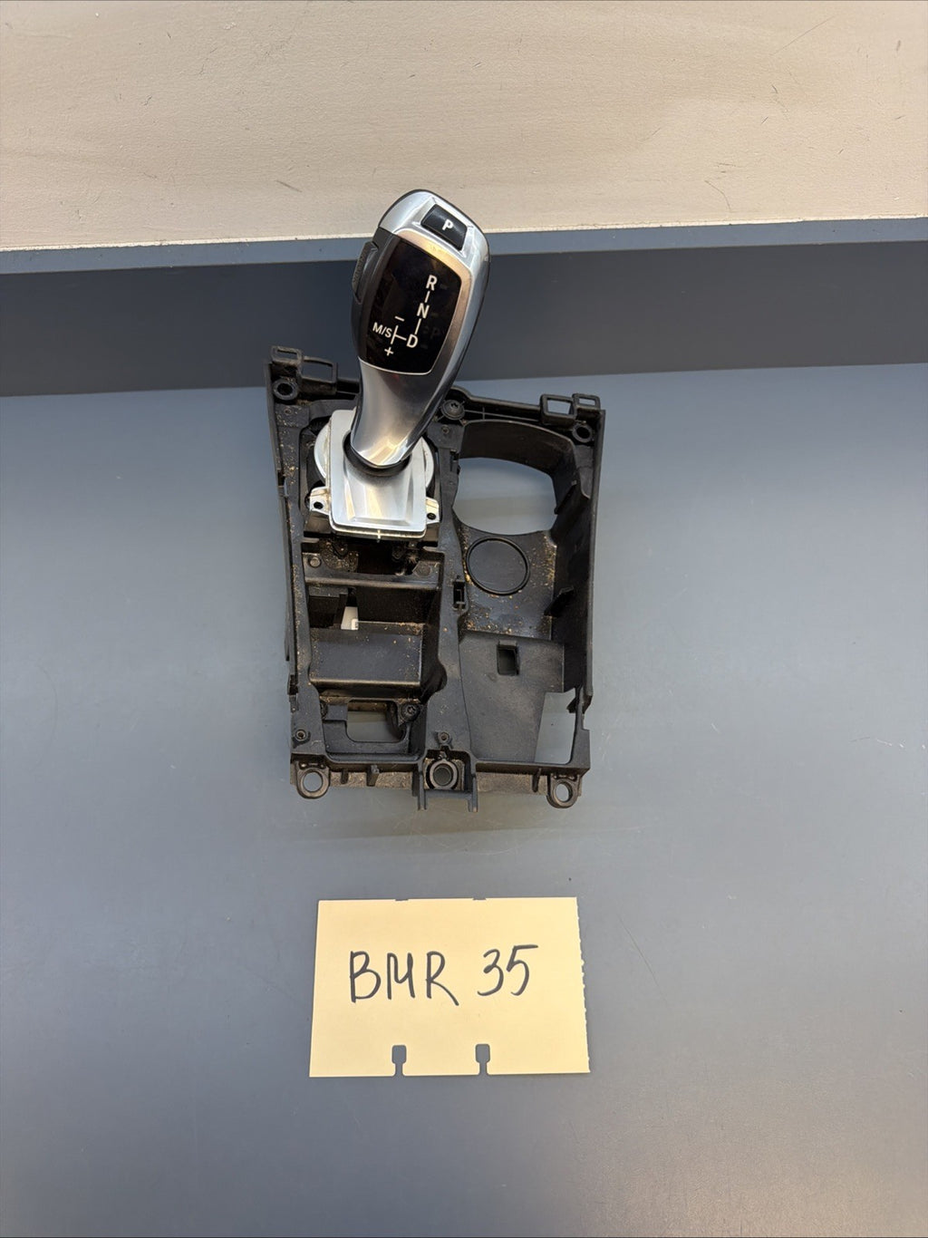 07-13 BMW X5 E70 Floor Gear Shifter Selector W/ Bezel 9164483 Oem