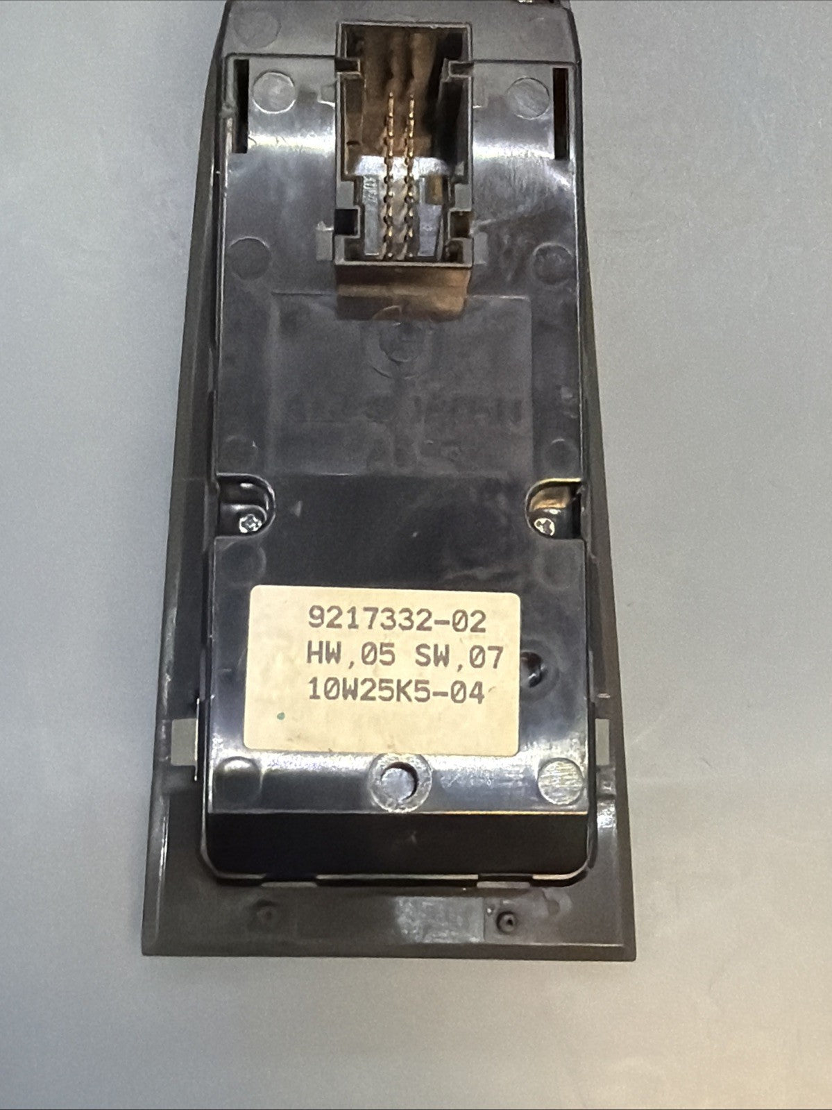 2007-2013 BMW E90 3 Series Driver Master Power Window Switch 9217332 OEM
